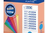 Brother Original LC-223C Druckerpatrone cyan 550 Seiten (LC223C)