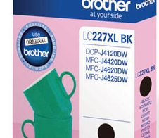 Brother Original LC-227XLBK Druckerpatrone schwarz 1.200 Seiten (LC227XLBK)