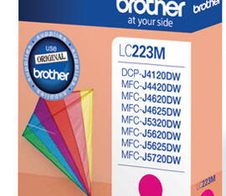 Brother Original LC-223M Druckerpatrone magenta 550 Seiten (LC223M)