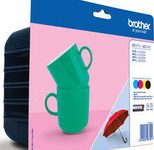 Brother Original LC-227XL/LC-225XL Druckerpatronen 4er Multipack BK/C/M/Y mit Diebstahlsicherung (LC227XLVALBPDR)