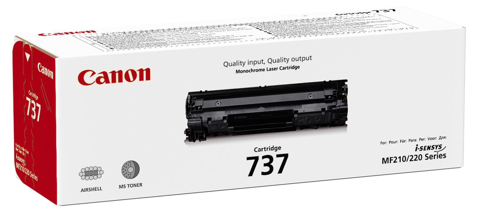 Canon Original Toner 737 schwarz 2.400 Seiten (9435B002)