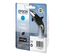 Epson Original T7602 Druckerpatrone cyan 25,9ml (C13T76024010)
