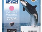 Epson Original T7606 Druckerpatrone Vivid Light Magenta 2.800 Seiten 25,9ml (C13T76064010)