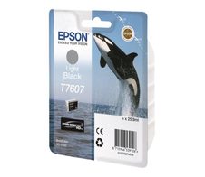 Epson Original T7607 Druckerpatrone Light Black 25,9ml (C13T76074010)