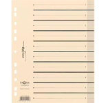 PAGNA Easy Rip Trennblätter 225 g/m² chamois/schwarz
