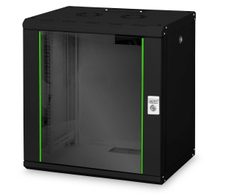 Digitus 12HE 19"-Wandgehäuse Unique Serie RAL 9005 schwarz