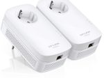 TP-LINK TL-PA8010PKIT AV1200 Gigabit Powerline Starterkit mit Frontsteckdose