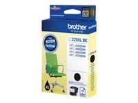 Brother Original LC-22EBK Druckerpatrone - schwarz 2.400 Seiten (LC22EBK)
