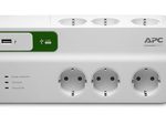 APC PM6U-GR Essential SurgeArrest 6-fach, 2 USB-Ports, 230 V