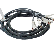 HPE DAC Kabel BladeSystem Klasse C, 40G QSFP+ zu 4x10G SFP+, 3m