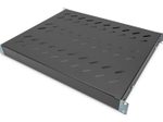 Digitus Fachboden 19"-Schränke festeinbau für 600mm Tiefe verstellbar bis 50kg 1HE RAL9005 schwarz (DN-97645)