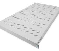 Digitus Fachboden 19"-Schränke Festeinbau für 1.000mm Tiefe verstellbar bis 50kg 1HE RAL7035 grau (DN-97648)