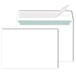 MAILmedia Briefumschläge DIN C6 ohne Fenster weiß haftklebend - 500 Stück