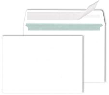 MAILmedia Briefumschläge DIN C6 ohne Fenster weiß haftklebend - 500 Stück