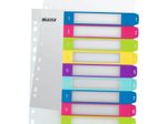 LEITZ Ordnerregister WOW Vollformat, Überbreite 1-10 farbig 10-teilig - 1 Satz