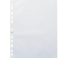 OXFORD Prospekthüllen DIN A4 transparent genarbt 0,12 mm - 100 Stück