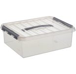 sunware Q-line Aufbewahrungsbox transparent 40,0 x 30,0 x 12,0 cm - 10 l