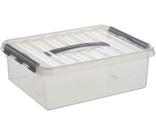 sunware Q-line Aufbewahrungsbox transparent 40,0 x 30,0 x 12,0 cm - 10 l