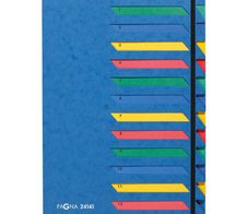 PAGNA Ordnungsmappe 12 Fächer - blau