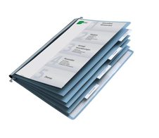 DURABLE Personalhefter Kunststoff blau