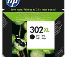 HP Original 302XL Druckerpatrone - schwarz (F6U68AE)