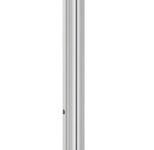 Vogel's FM1844 TV-Bodenständer zum Verschrauben bis 165 cm (65") Profilhöhe 180 cm, max. 80 kg, Vesa max. 400 x 400, Silber