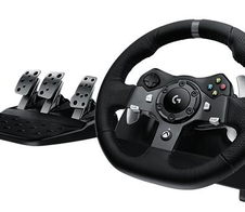 Logitech G920 Driving Force Lenkrad und Pedale