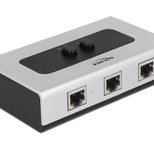 DeLOCK Umschalter RJ45 2 Port manuell bidirektional
