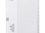 DURABLE Ordnerregister Vollformat 1-31 weiß - 1 Satz