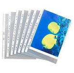 DURABLE Prospekthüllen DIN A4 glasklar glatt 0,08 mm - 50 Stück