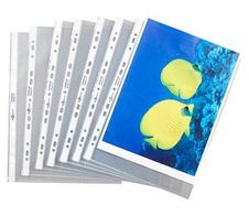 DURABLE Prospekthüllen DIN A4 glasklar glatt 0,08 mm - 50 Stück