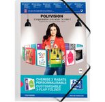 OXFORD Eckspanner Polyvision DIN A4 transparent