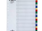 DURABLE Ordnerregister Vollformat, Überbreite blanko - 20-teilig