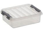 sunware Q-line Aufbewahrungsbox 1,0 l 20,0 x 15,0 x 6,0 cm - transparent