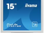 iiyama Monitor ProLite T1531SR-W3 LCD-Touch-Display 38 cm (15") weiß