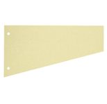 herlitz Trennstreifen Trapez chamois - 100 Stück