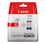 Canon Original PGI-570XL PGBK Druckerpatronen - Doppelpack