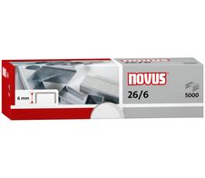 novus Heftklammern 26/6 - 5.000 Stück