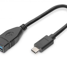Digitus USB-Adapterkabel - USB Typ A / USB-C 0,15cm