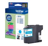 Brother Original LC-221C Druckerpatrone cyan 260 Seiten (LC221C)
