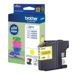 Brother Original LC-221Y Druckerpatrone gelb 260 Seiten (LC221Y)