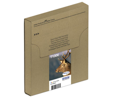 Epson Original Easy Mail Packing T1306 Hirsch Druckerpatronen 3er Multipack C/M/Y (C13T13064510)