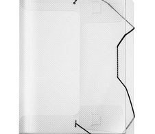 VELOFLEX Heftbox Crystal 3,0 cm - transparent