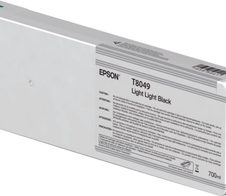 Epson Original T804900 Druckerpatrone schwarz hell hell 700ml (C13T804900)