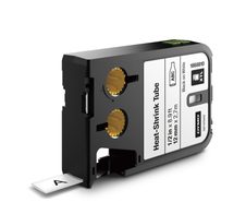 DYMO® Original XTL Heisschrumpfschlauch, schwarz auf weiss, für XTL 300/500, Polyolefin, endlos