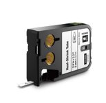 DYMO® Original XTL Heisschrumpfschlauch, schwarz auf weiss, für XTL 300/500, Polyolefin, endlos