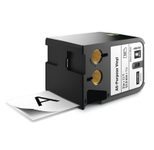 DYMO® Original XTL Schriftband, - schwarz auf weiss -, für XTL 500, farbiges Vinyl, endlos