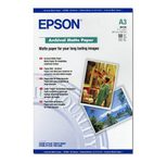 Epson Archival Matte Paper - Papier, matt - A3 (297 x 420 mm) - 192 g/m2 - 50 Blatt - für Stylus Pro 11880, Pro 3880, Pr