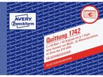 AVERY Zweckform Quittung für Kleinunternehmer (ohne MwSt.) Formularbuch 1742