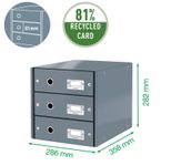 LEITZ Solid 1112 Ordner Kunststoff 8,2 cm DIN A4 - weiß